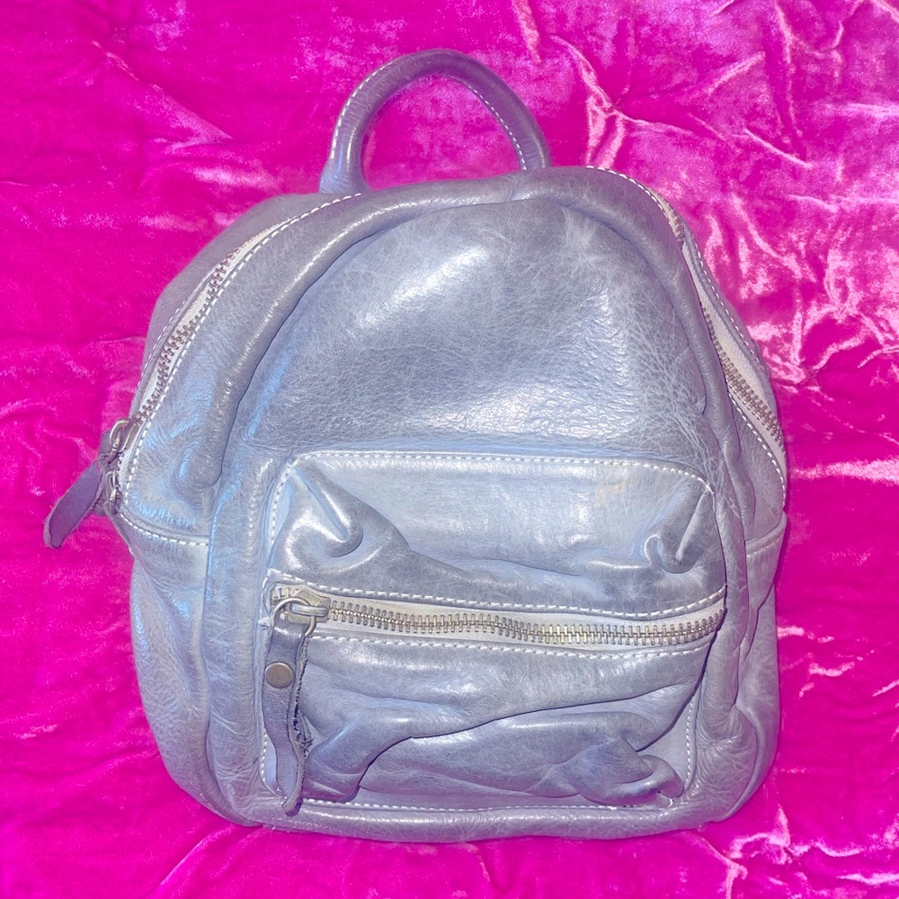 Italian Leather Backpack